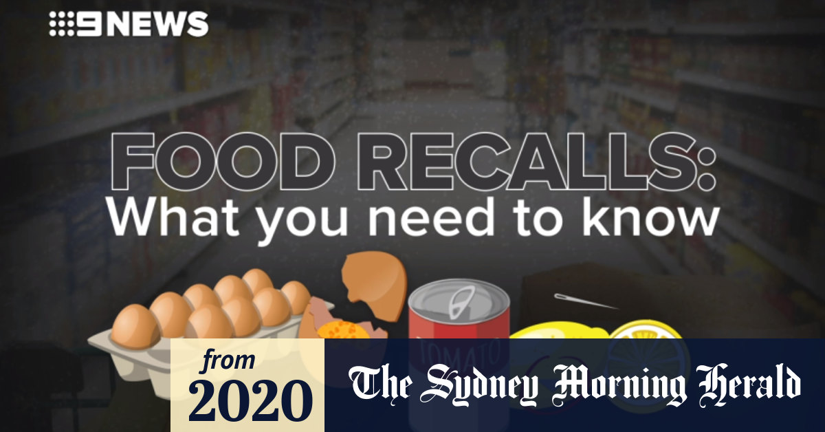 Video Why is food recalled?